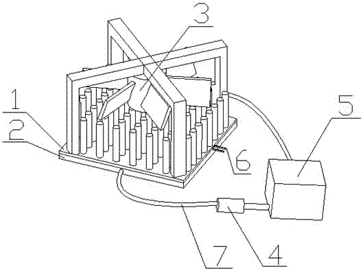 A paraffin-based air-cooled and water-cooled combined heat sink