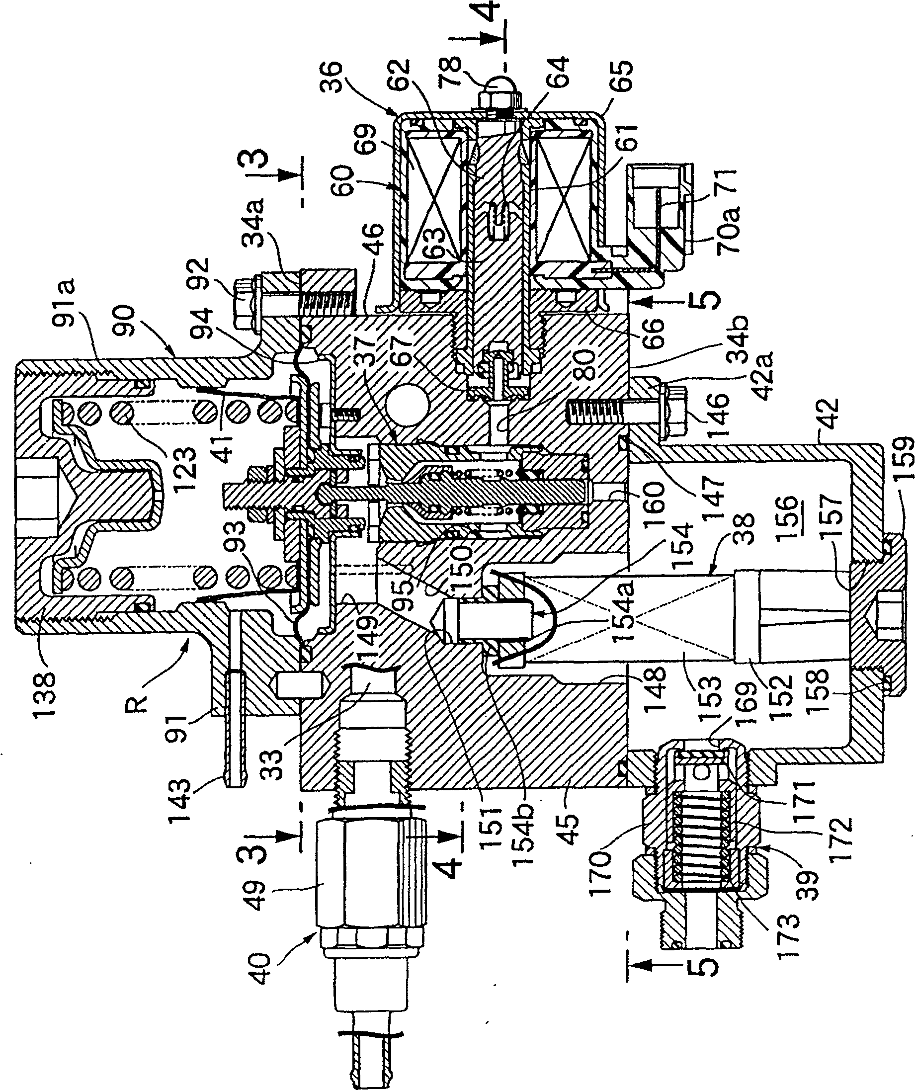 Pressure reducing valve and gas regulator