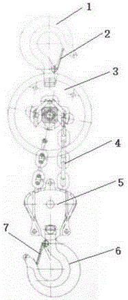 Electric ring chain elevator