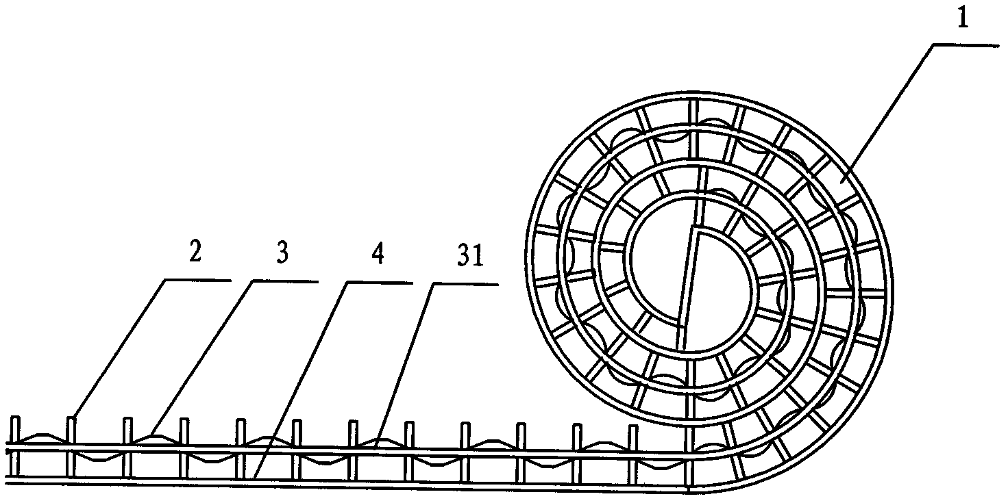 Corrugated spiral plate heat exchanger