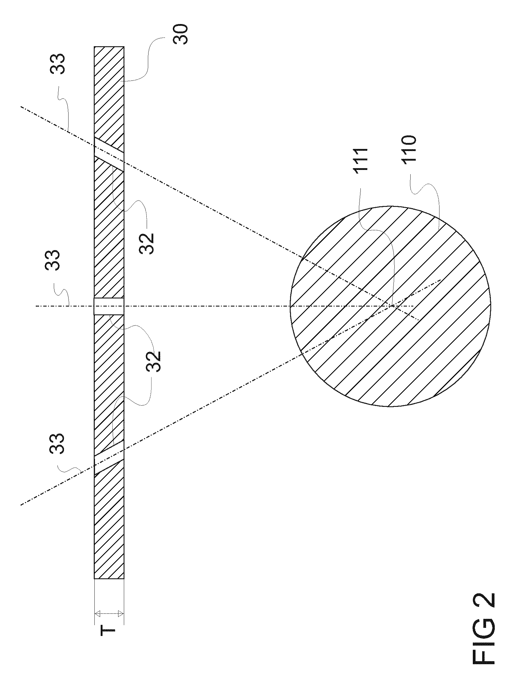 Detecting probe mounting device