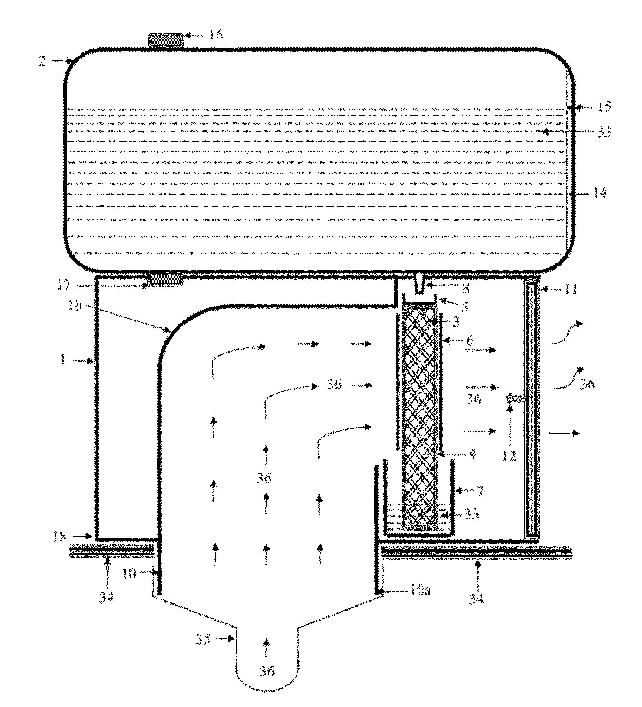 Room vent humidifier