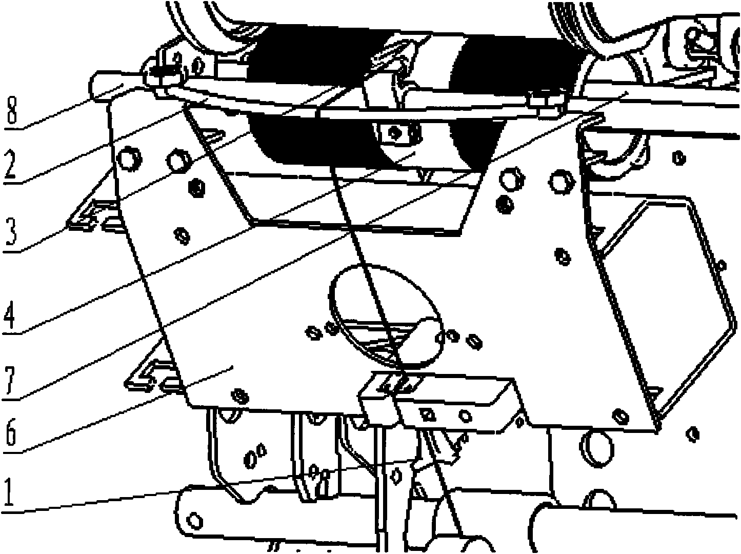 Constant tension device of rotor spinning machine