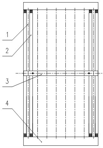 Tube bundle for direct air cooling condenser