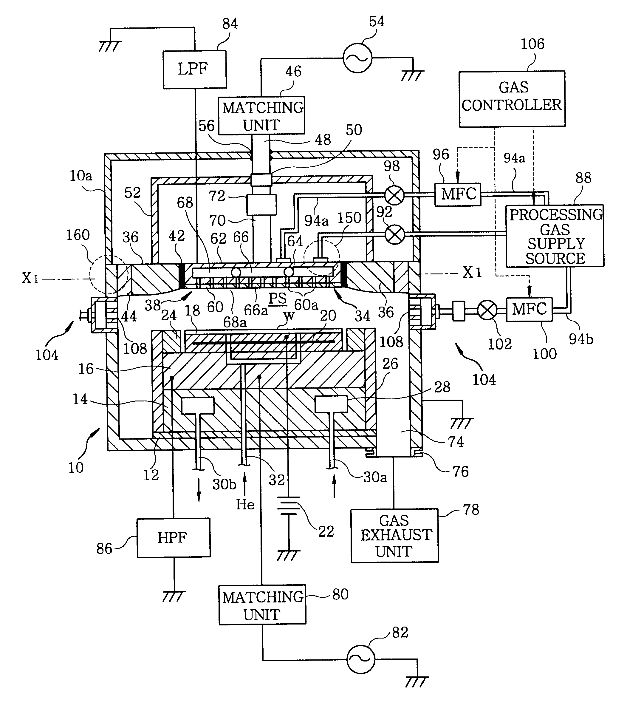 Plasma etching apparatus