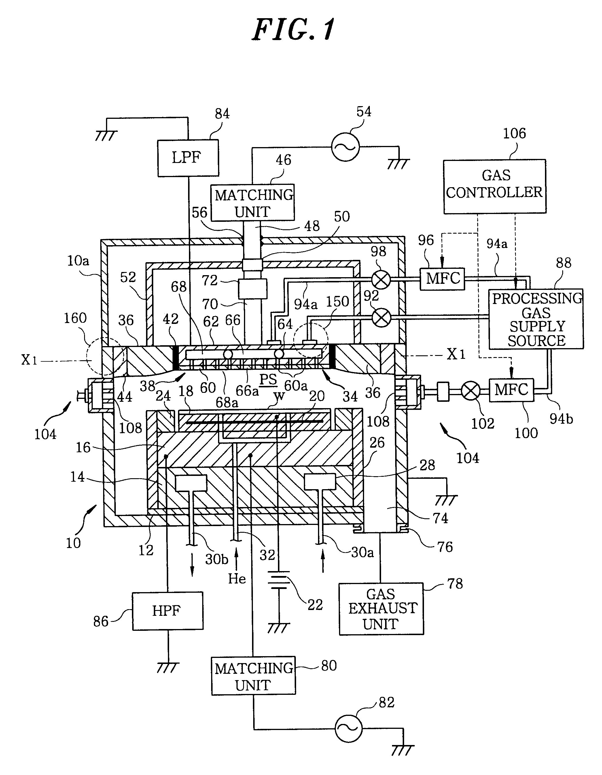 Plasma etching apparatus