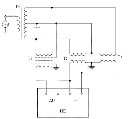 Series addition checking method and device of voltage transformer