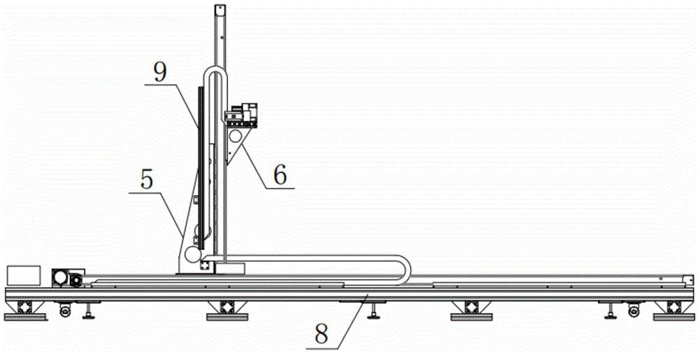 Multi-field simultaneous automatic measurement device for indoor environmental field