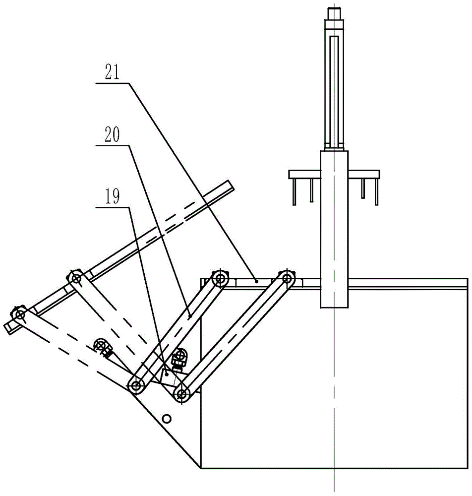 A process and device for integrated chip blowing and dehydration