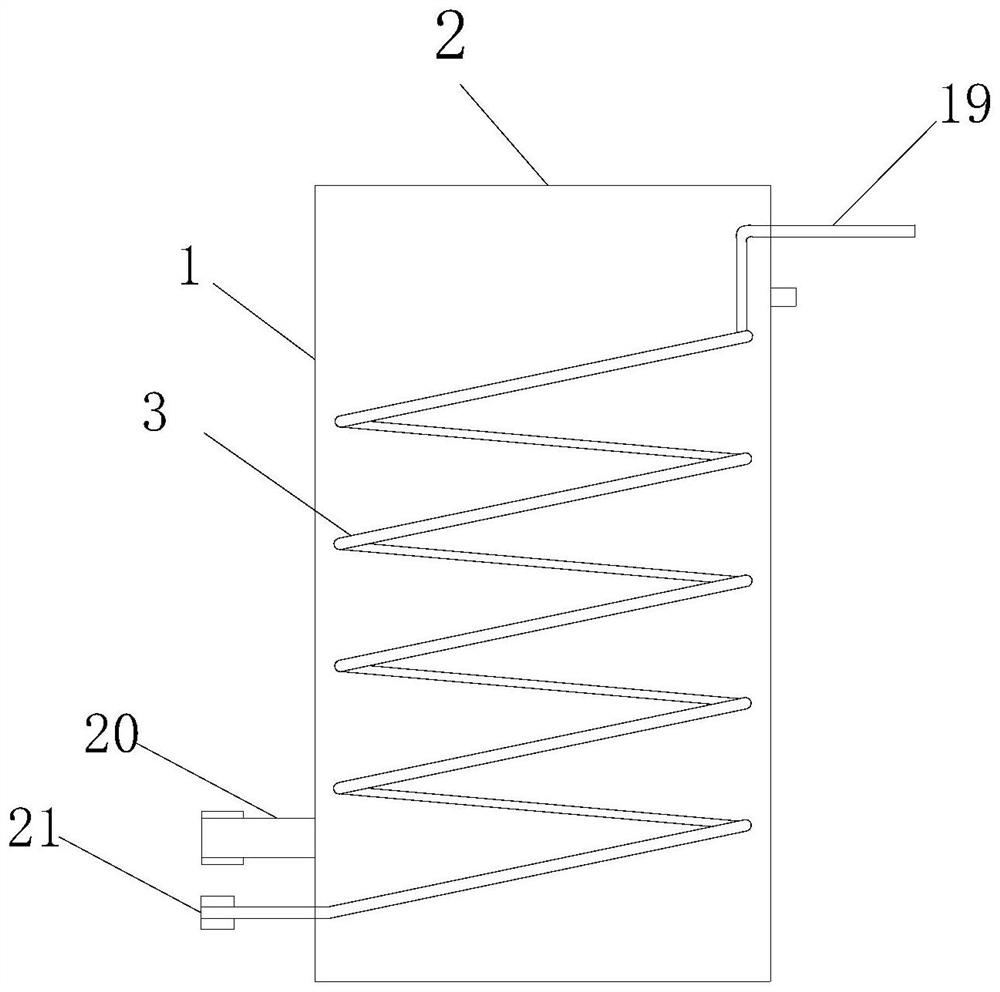 Exhaust gas treatment device and exhaust gas treatment method for exhaust gas from magnet sintering