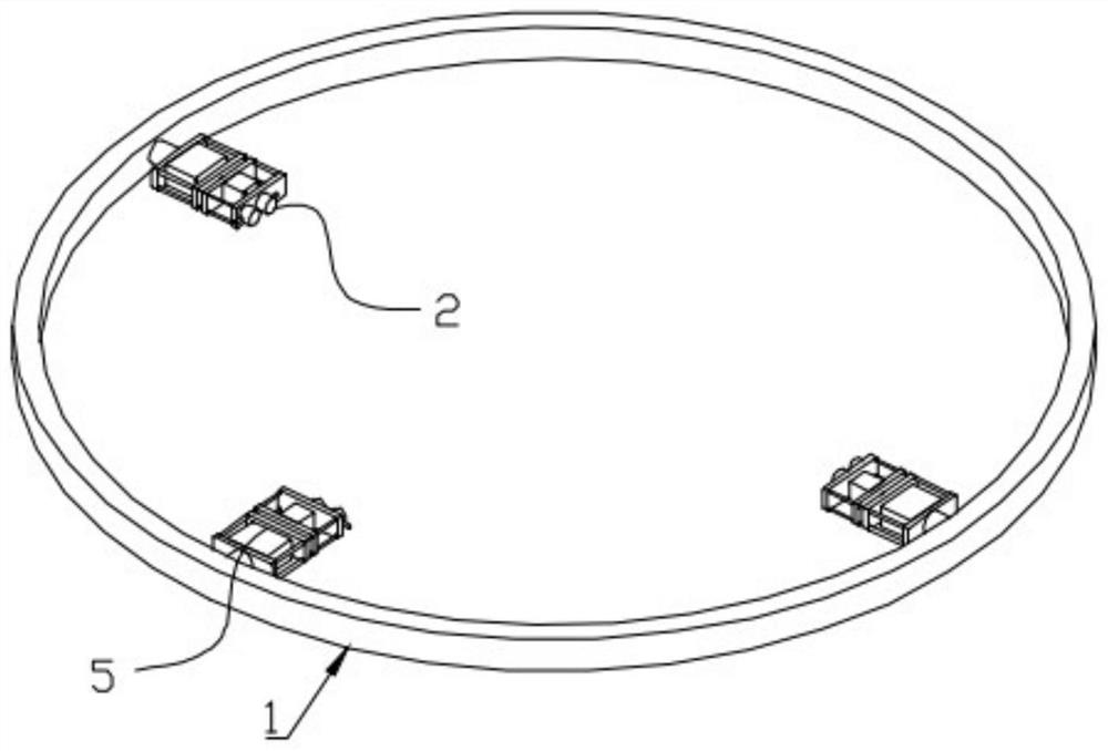 Operation method of geological radar device