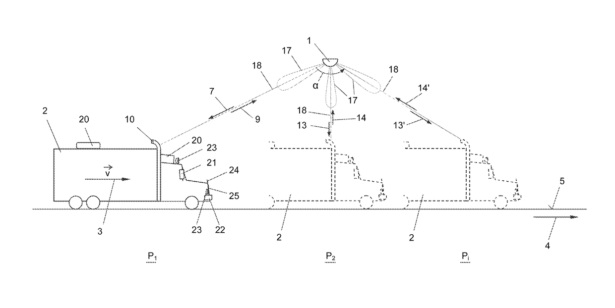 Apparatus and method for determining a vehicle feature