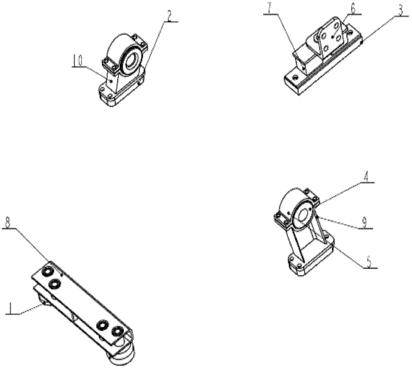 Power assembly positioning system and positioning method