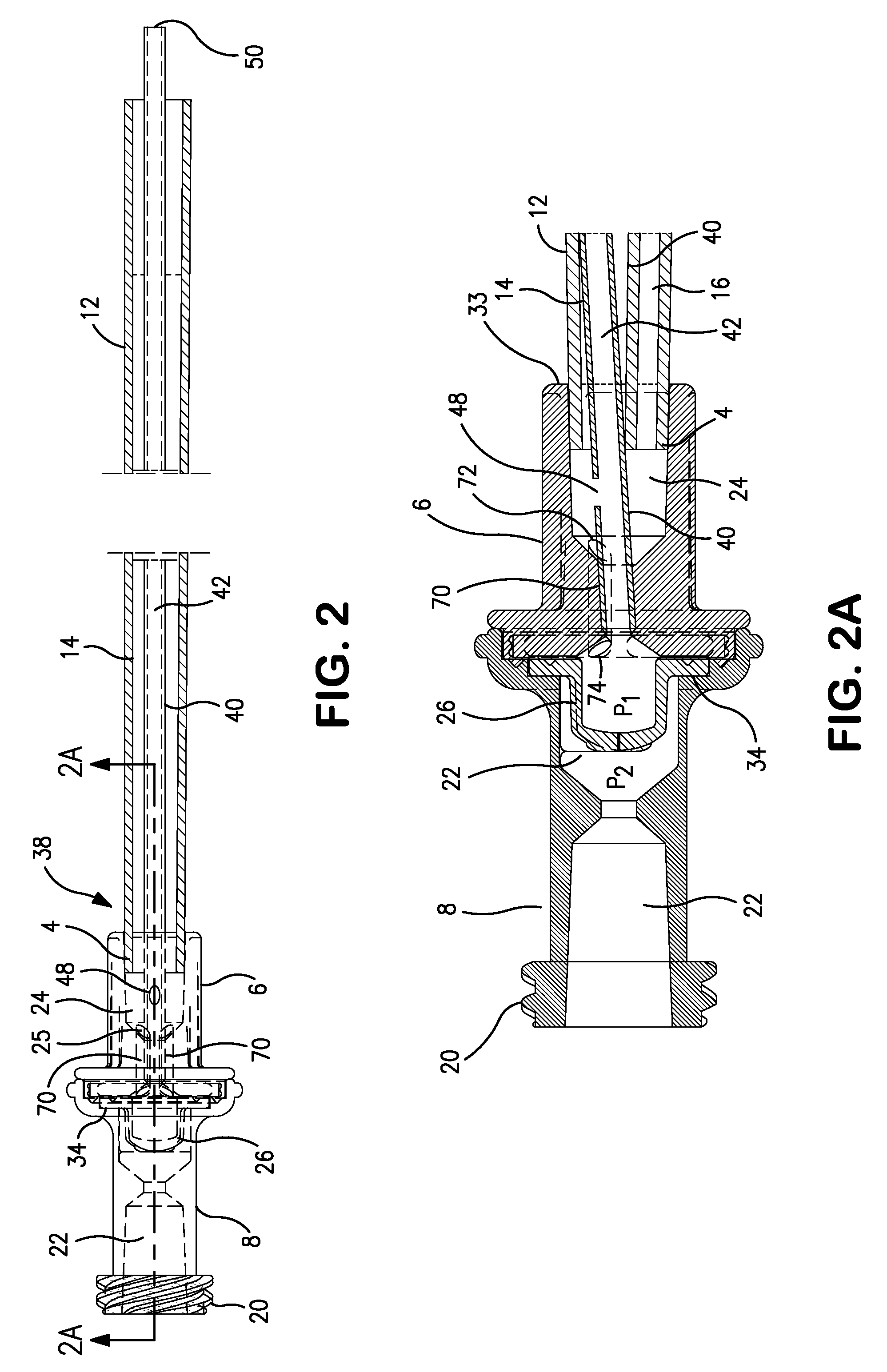 Catheter insertion assembly