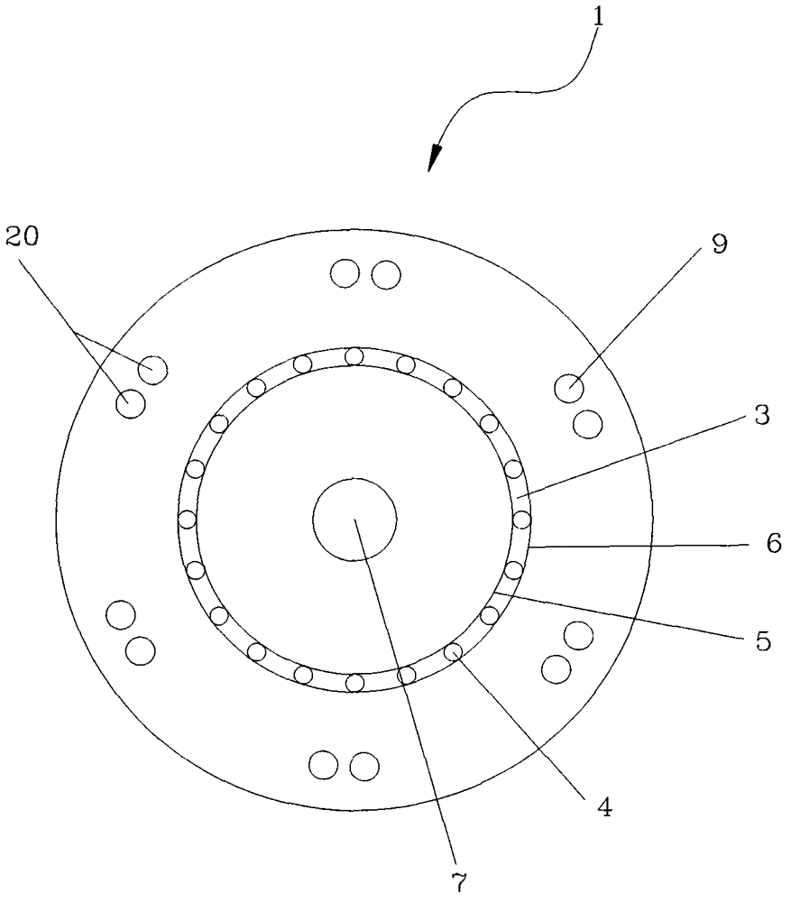 Rotating disc for turning whole bridge girder erection machine