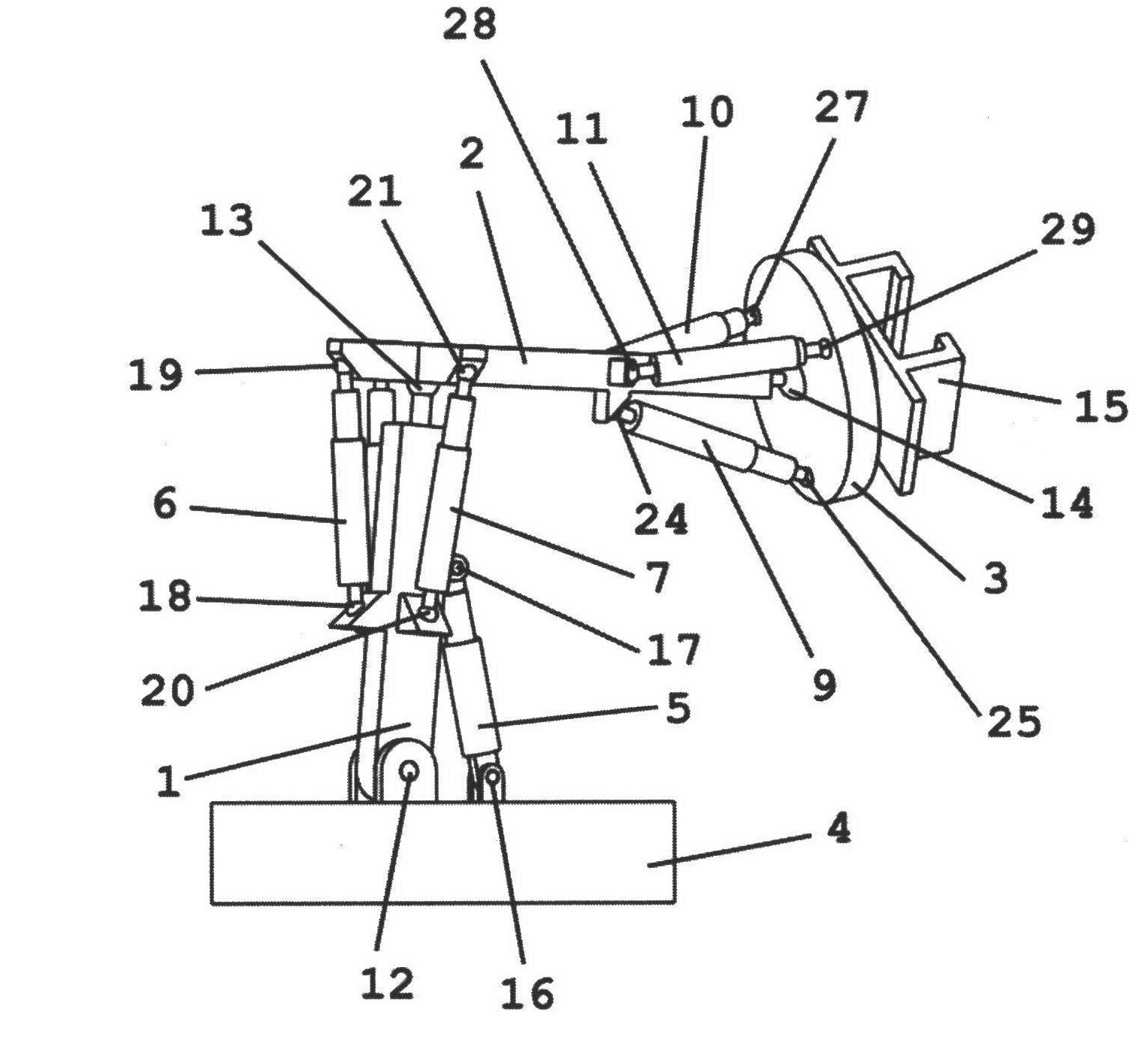 Seven-range of motion carrying robot