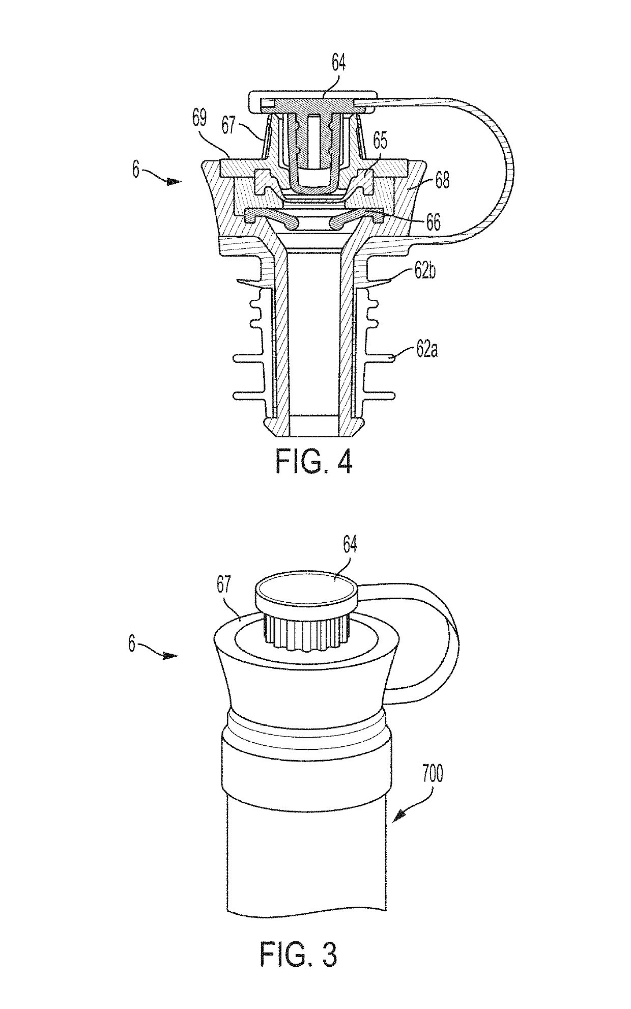 Beverage dispenser and container stopper