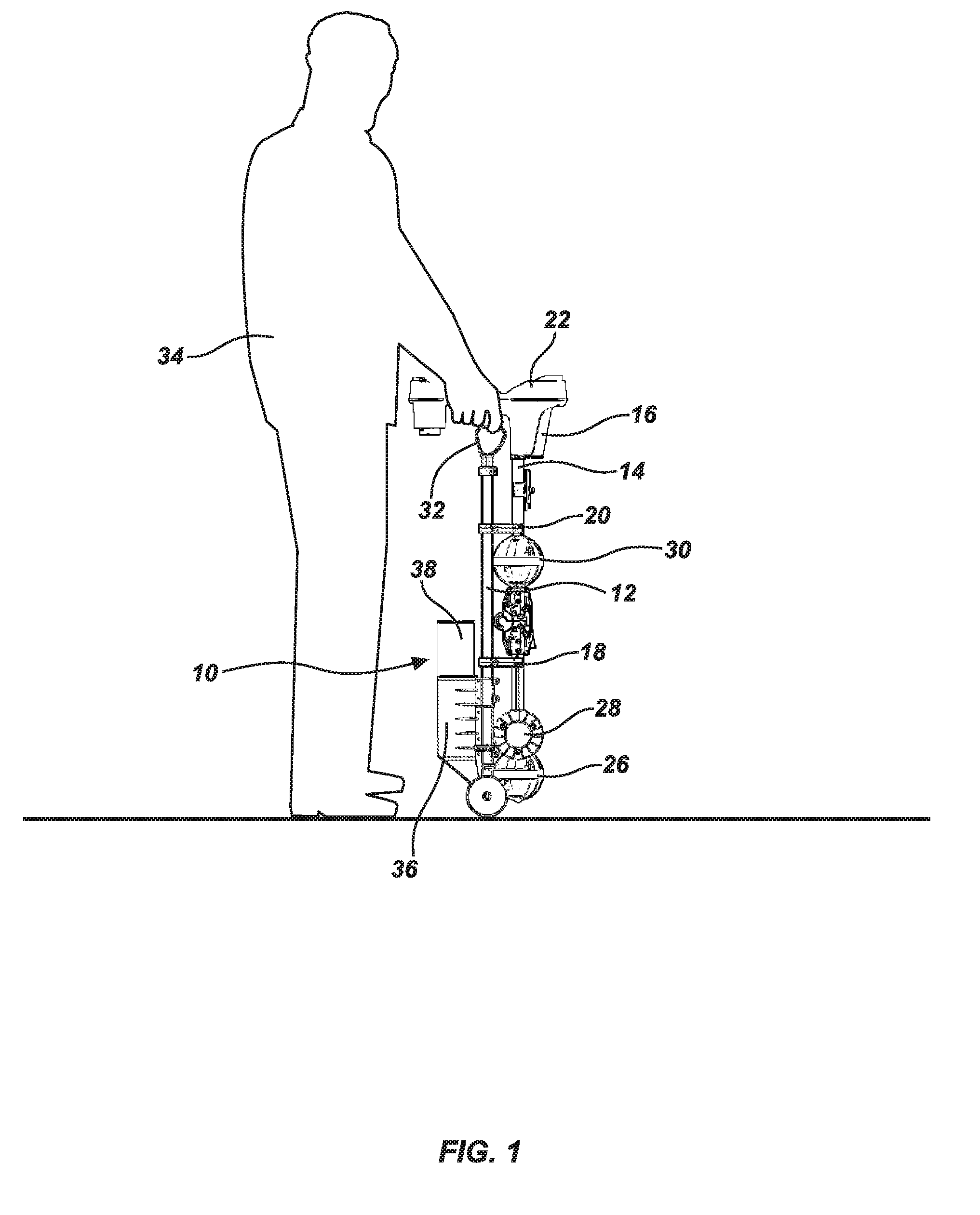 Marking Paint Applicator for Portable Locator