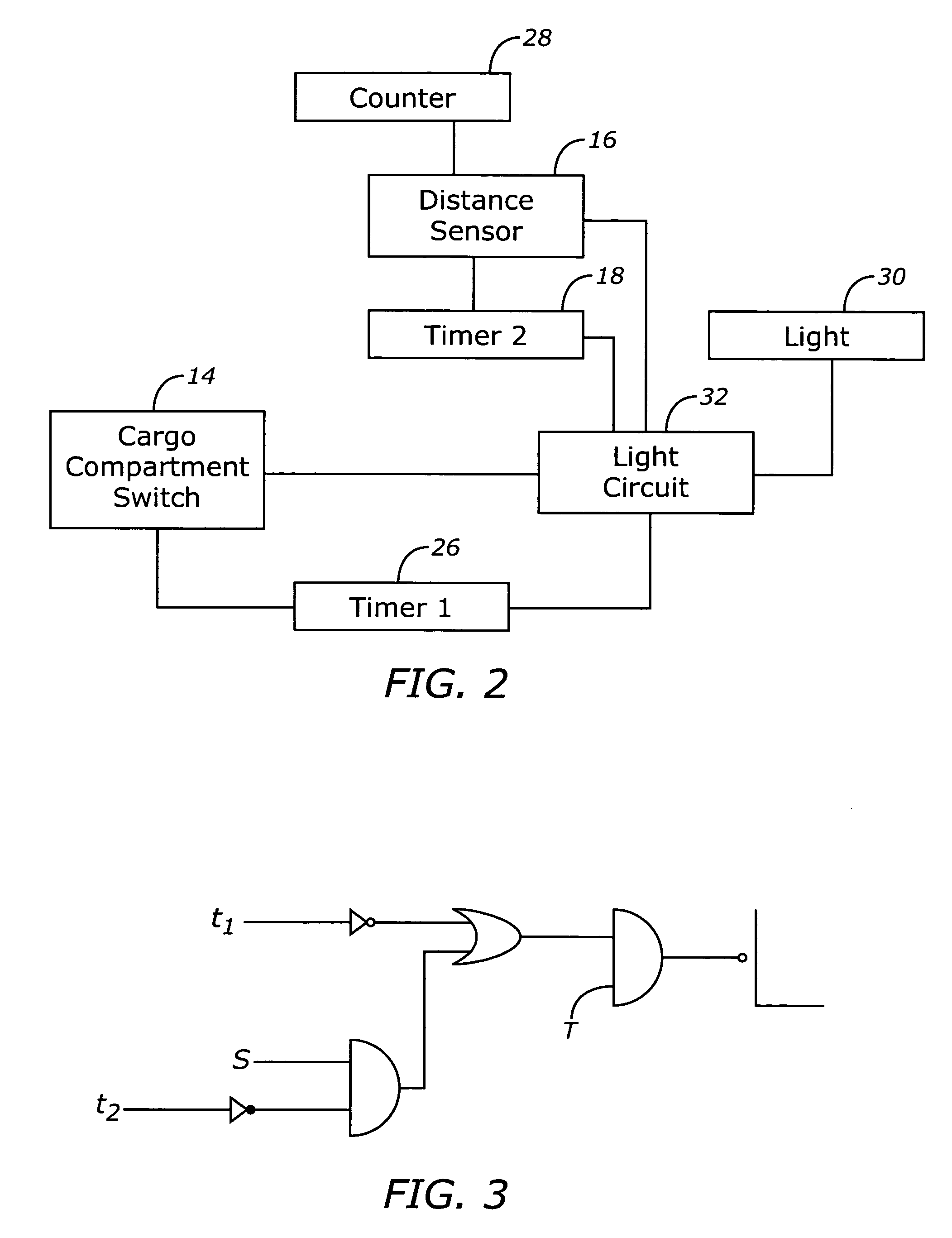 Automatic cargo compartment lighting reactivation system