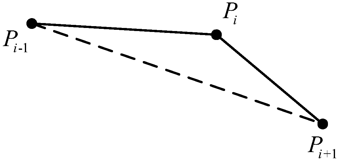 Welding seam recognition method based on piecewise linear fitting