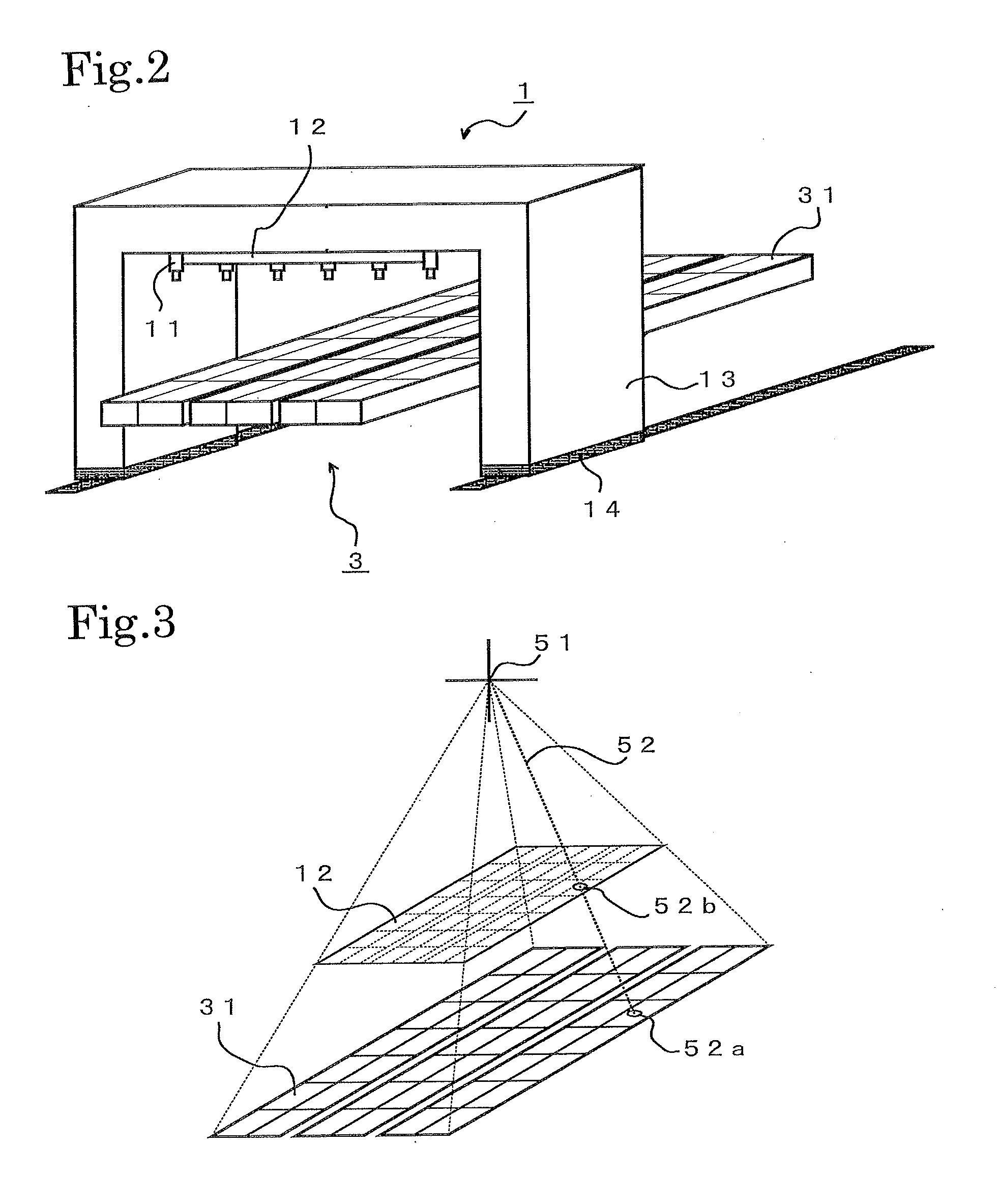 Mounting position measuring device