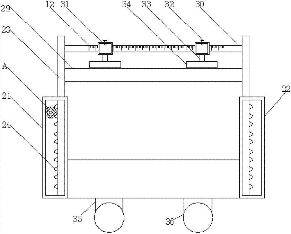 Cloth winding device