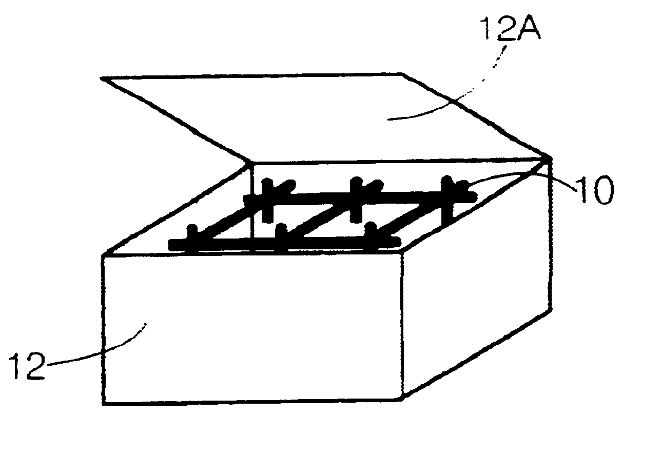 Method and device for the production of reticular structures