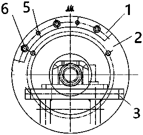 Special fixtures for transmission control device shell lathe and machining method