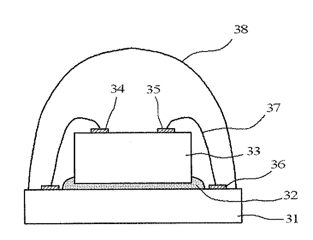 Light-reflective anisotropic conductive adhesive and light-emitting device