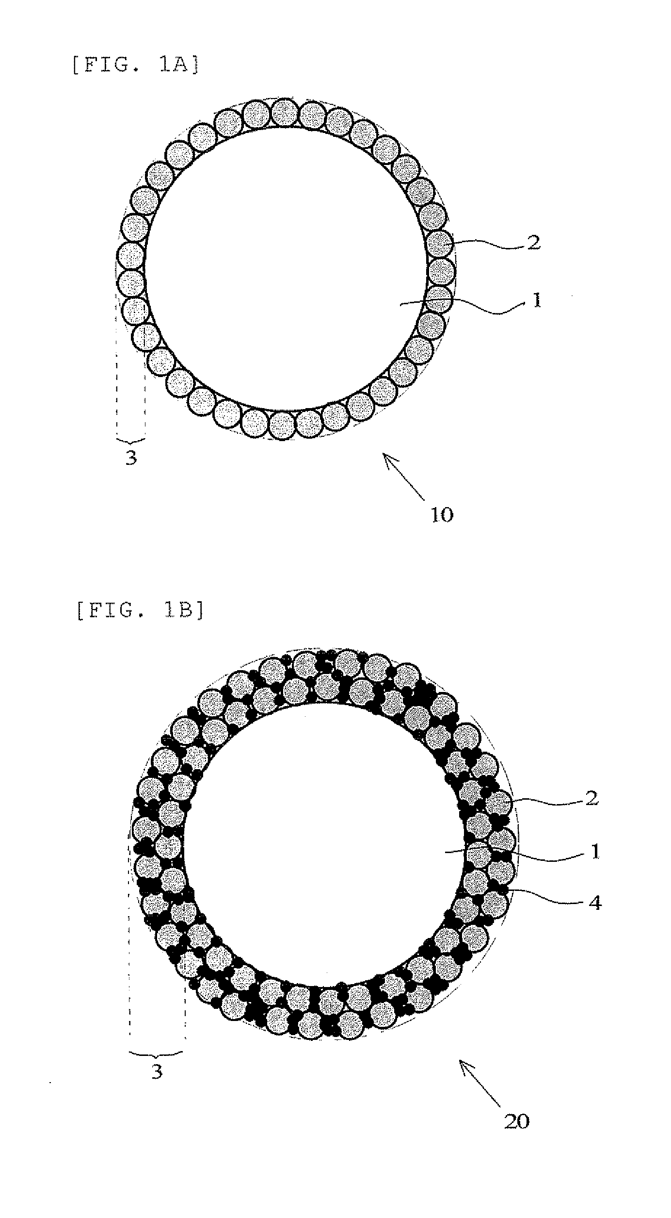 Light-reflective anisotropic conductive adhesive and light-emitting device