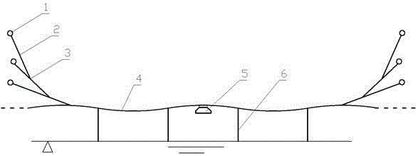 Low-altitude rail transportation network for fast physical distribution