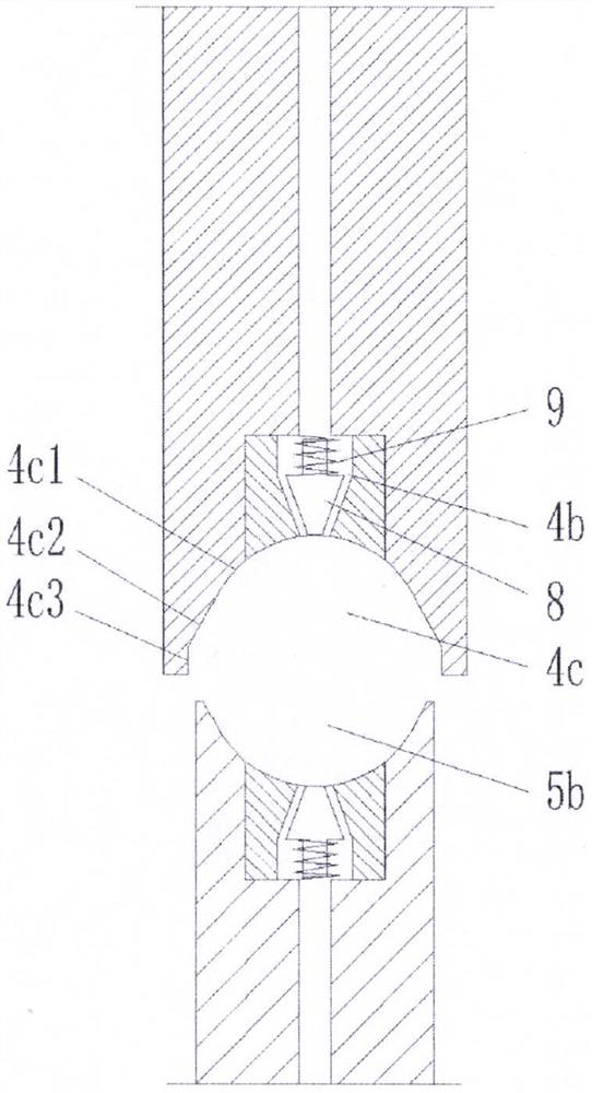 Anti-skid anti-falling self-adaptive oiling walking device for cableway