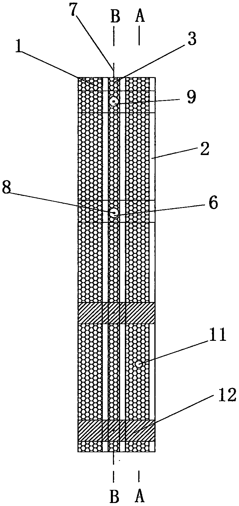 Manufacturing method of light wallboard with glaze