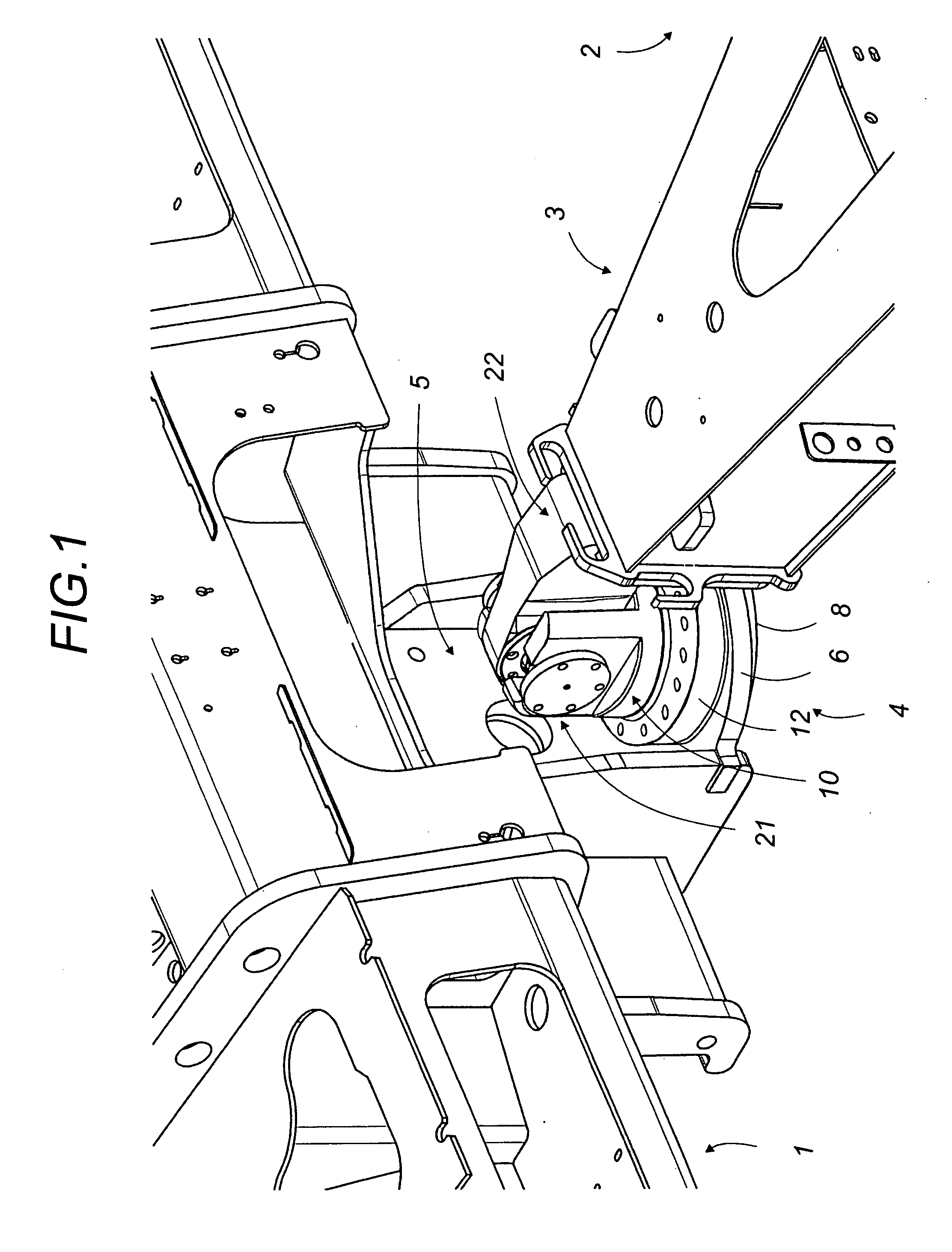 Hitch coupling assembly which dampens the hunting