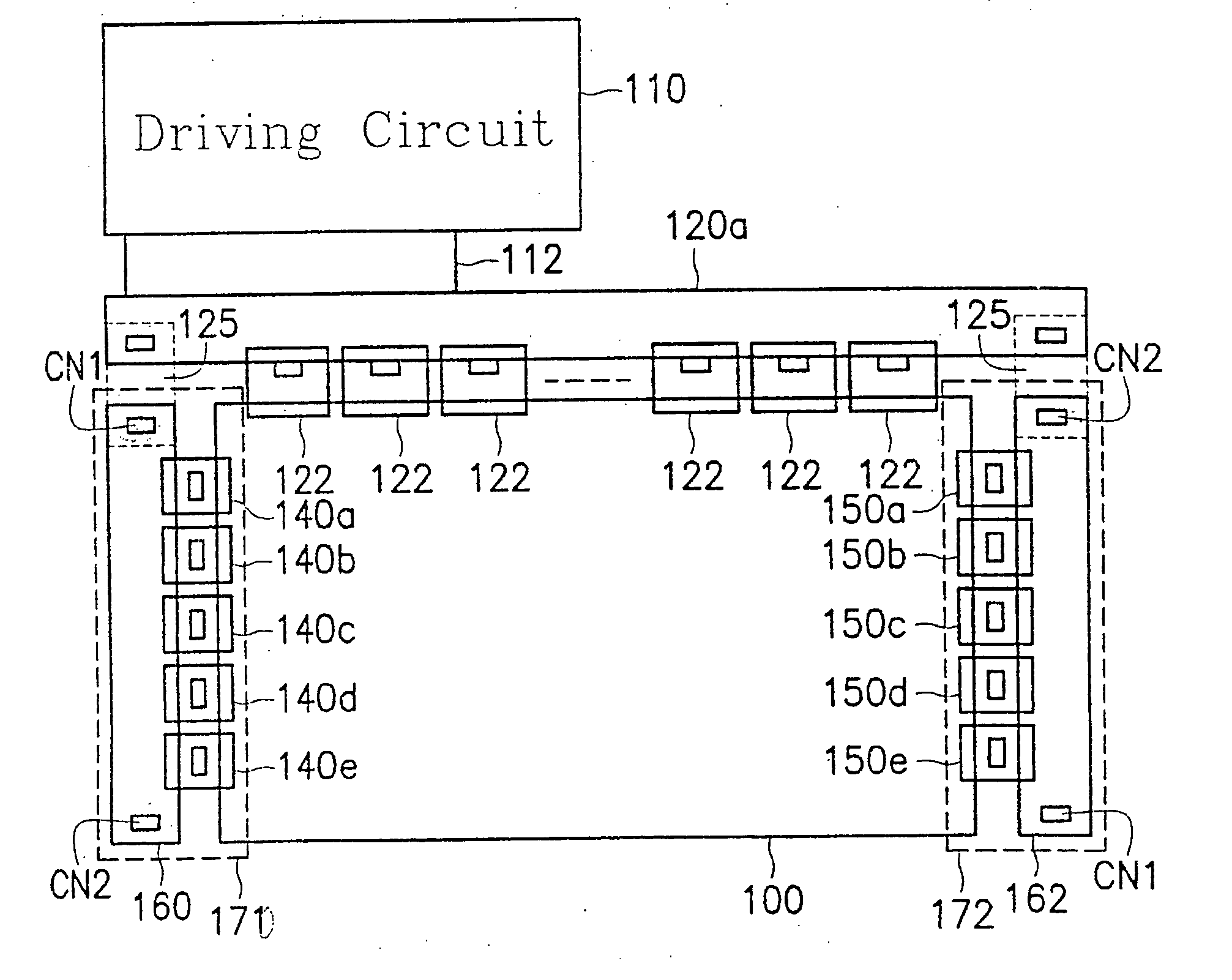 Liquid crystal display module and scanning circuit board thereof