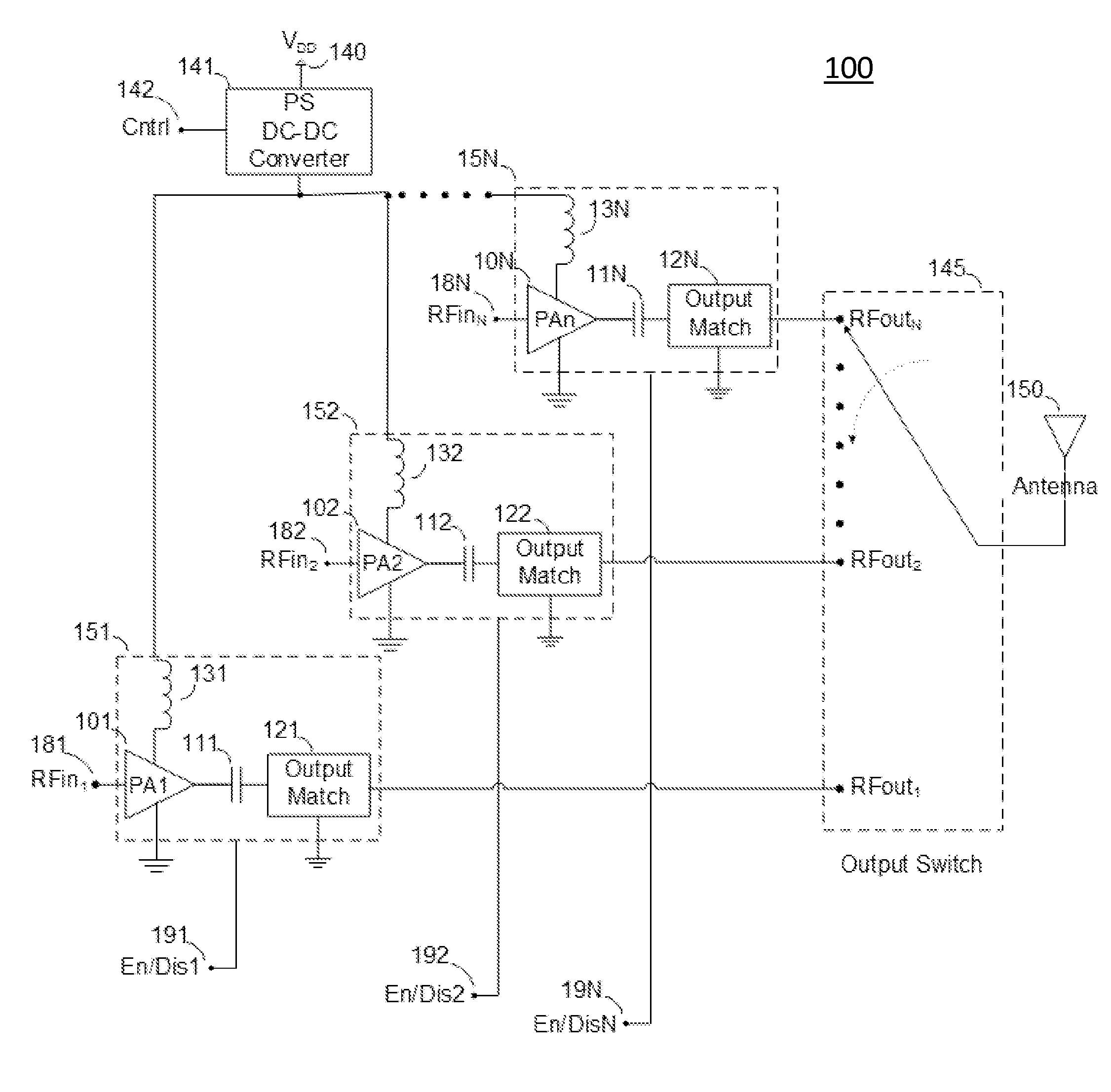 Load Compensation in RF Amplifiers