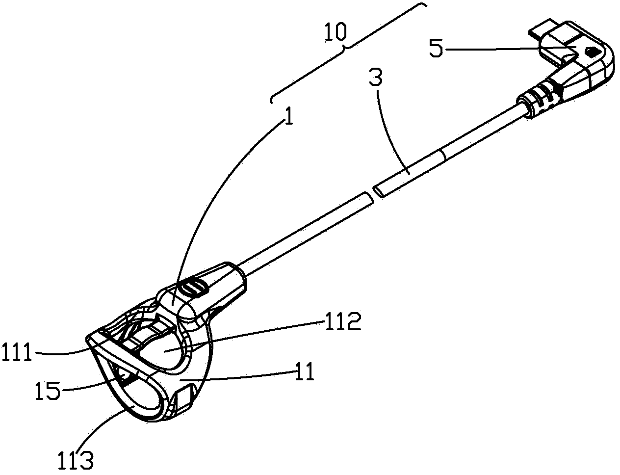 Finger pulp type blood oxygen saturation degree sensor and measuring system thereof