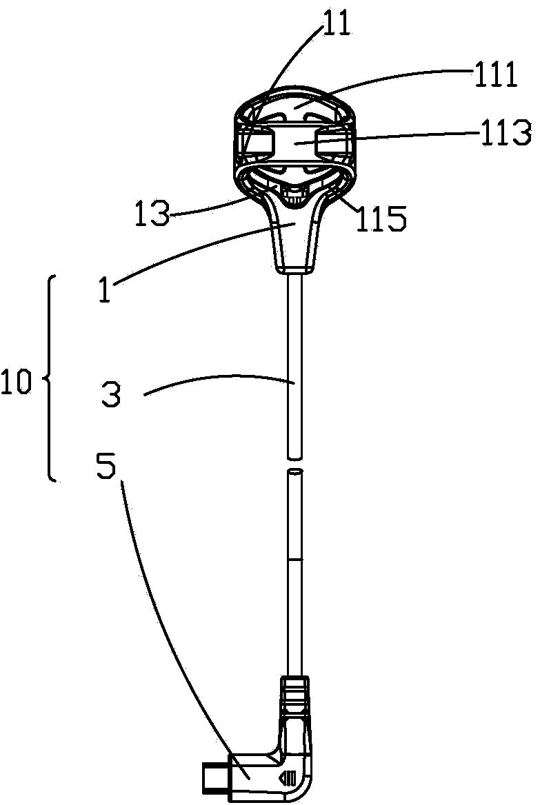 Finger pulp type blood oxygen saturation degree sensor and measuring system thereof