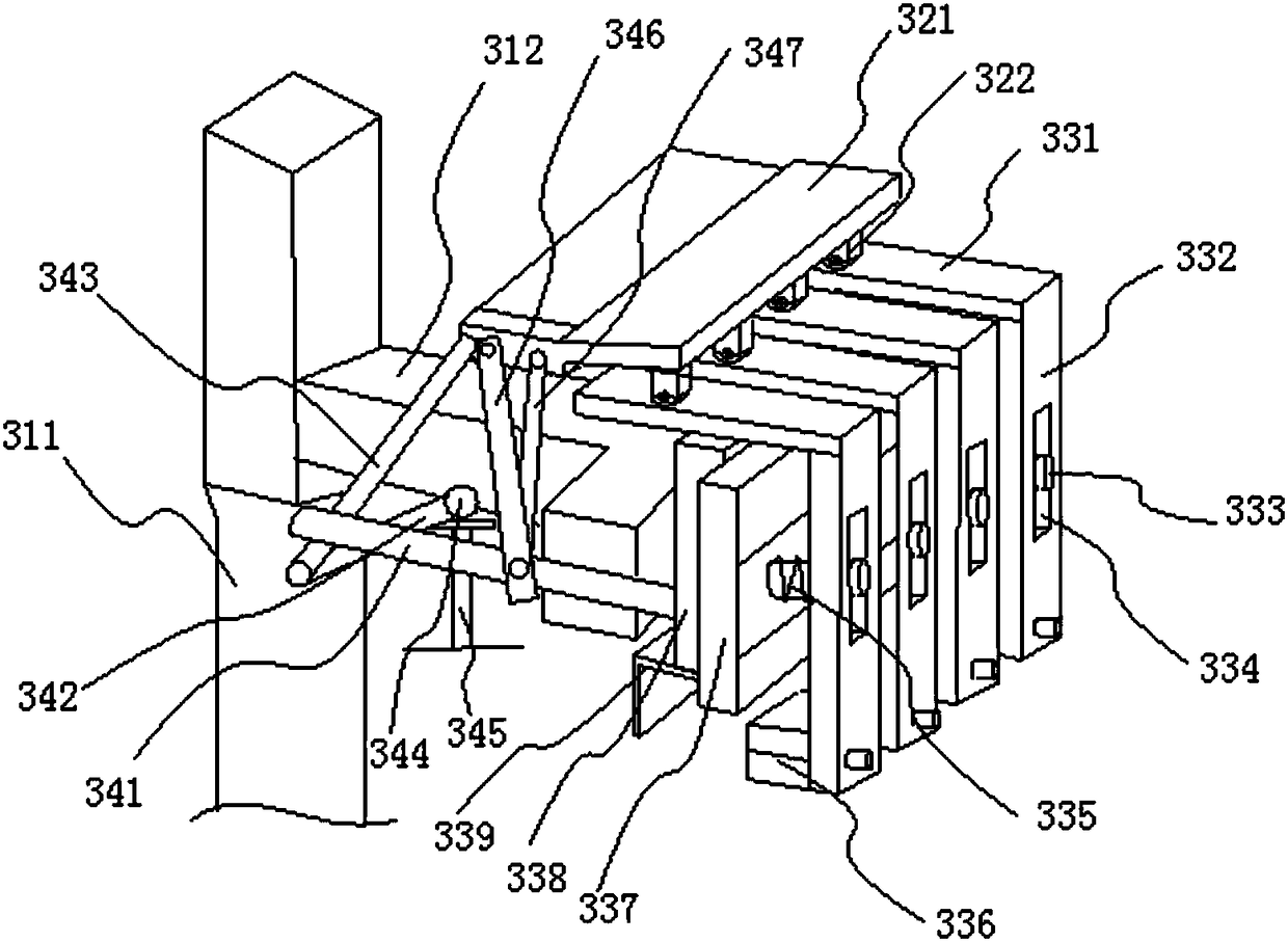 Continuous automatic ink printing and baking device