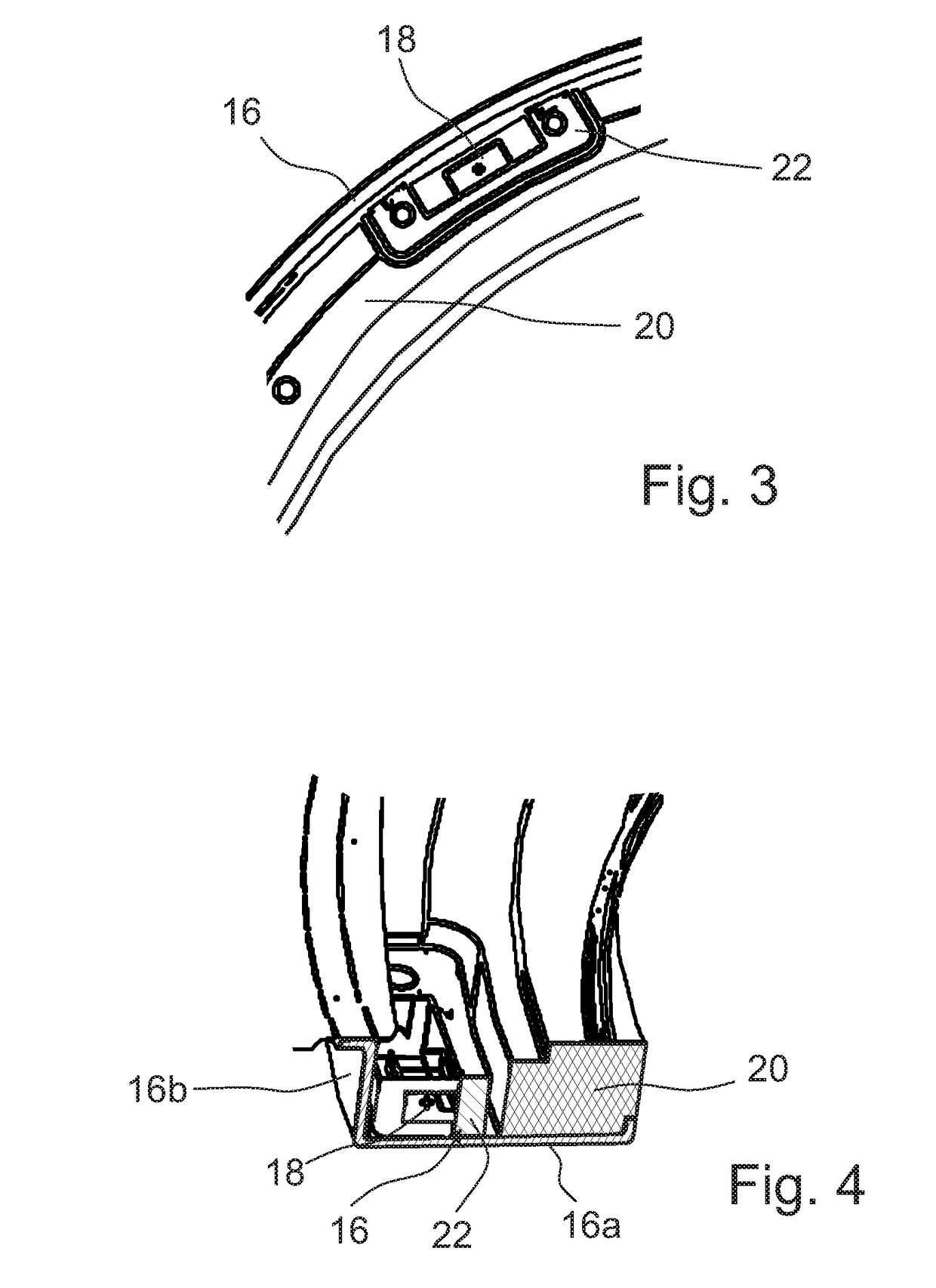 Capped bearing with vibration sensor