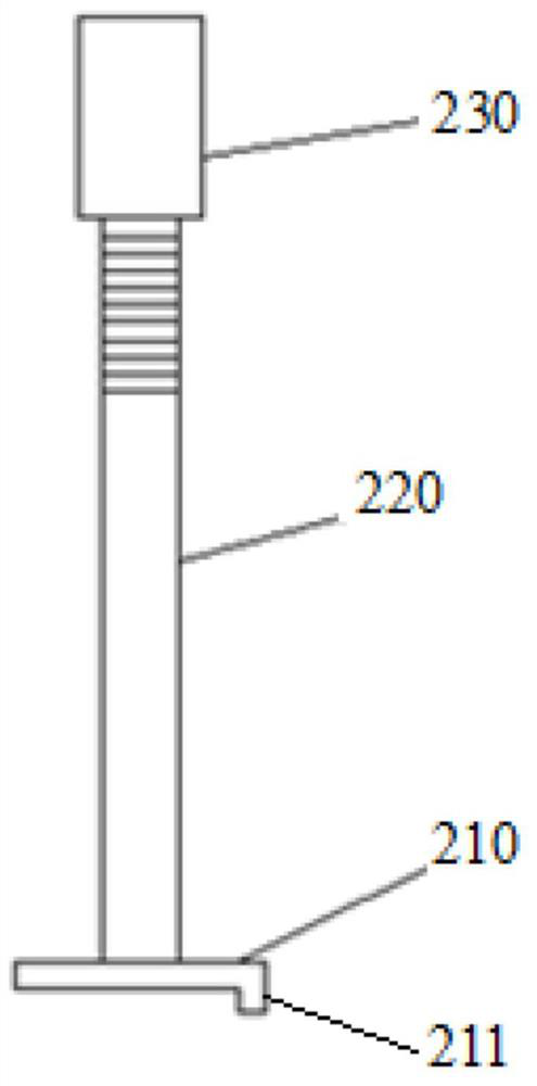 Wall column formwork plugging and leveling device and its construction method