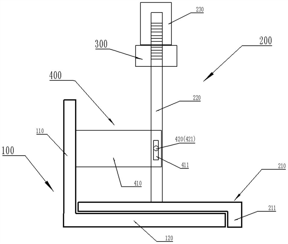 Wall column formwork plugging and leveling device and its construction method