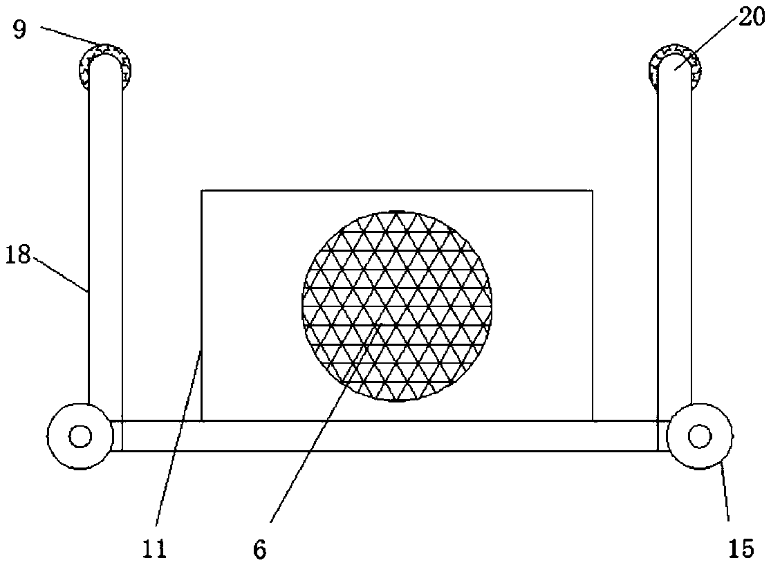 Portable grooving machine for building