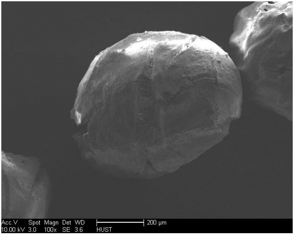 Preparation method of spherical calcium-based CO2 adsorbent