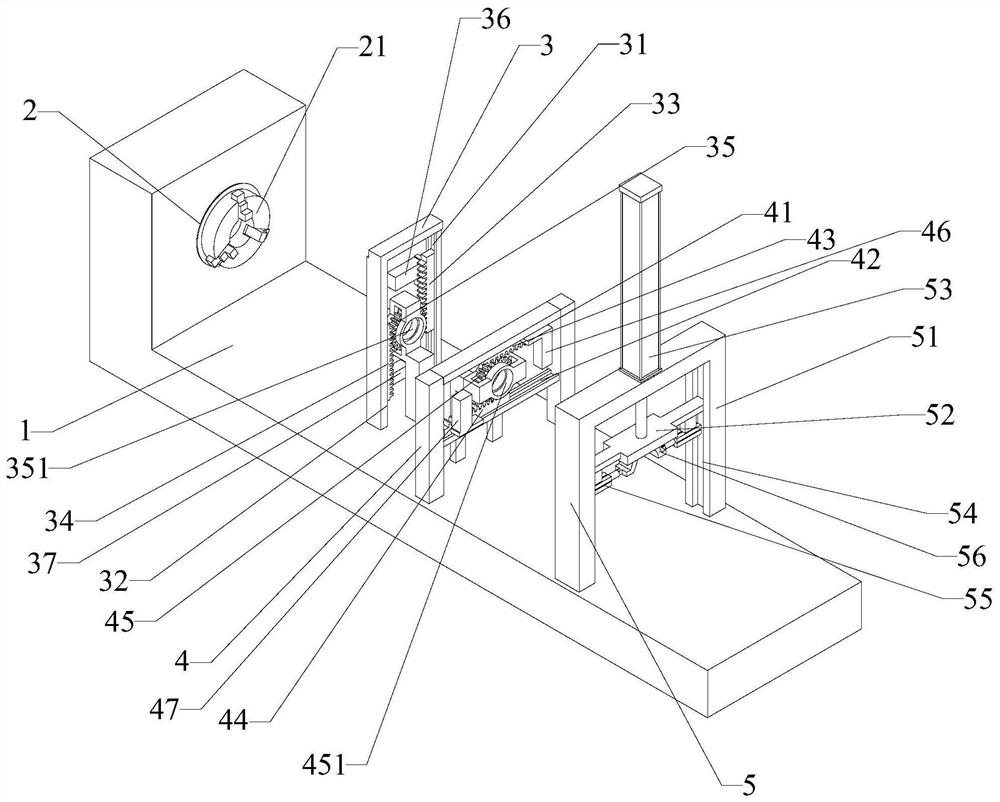 Bearing capacity detection device of heavy truck transmission shaft