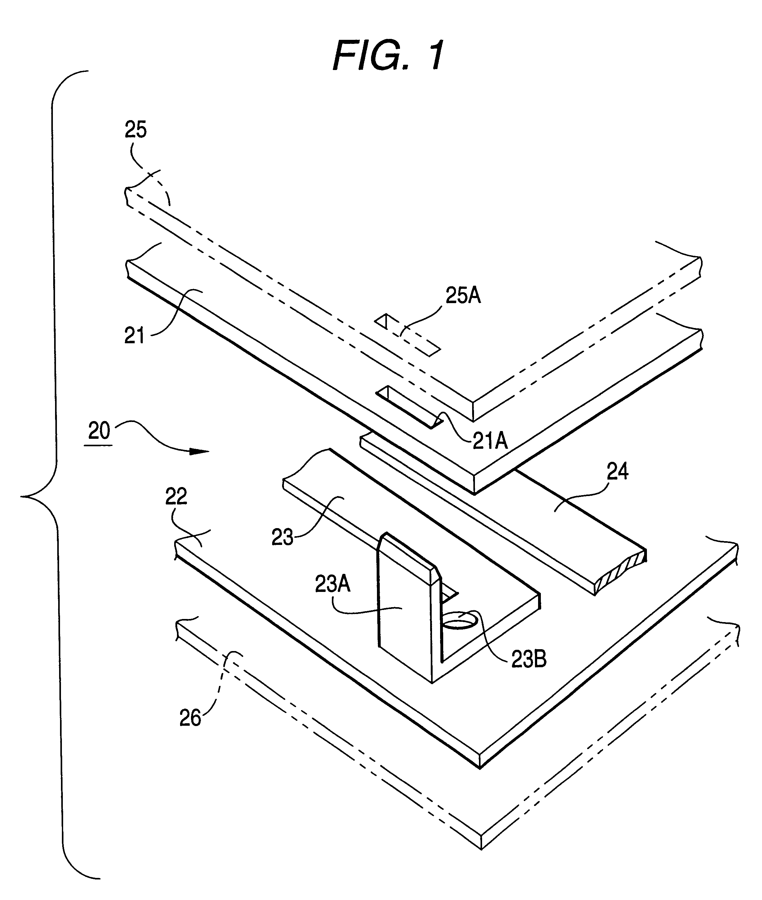 Bus bar wiring plate body for electric coupling box