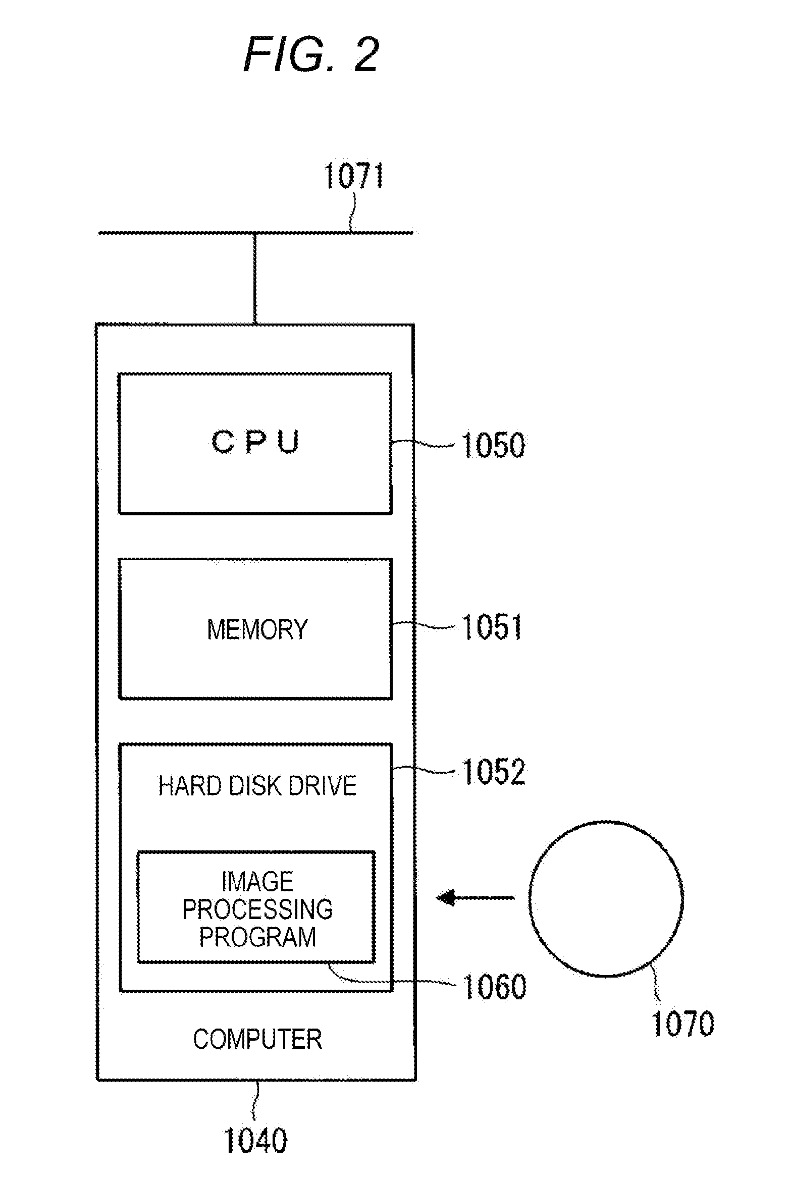 Image processing device, imaging system, and image processing program