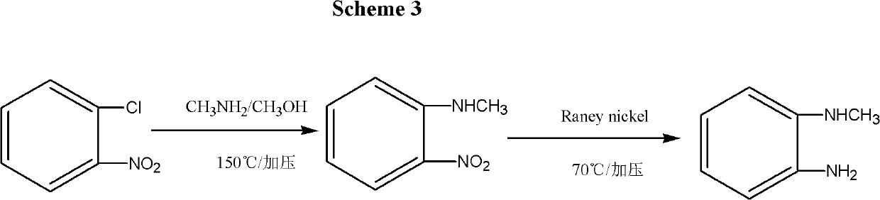 Synthesis method for N-Methyl-o-Phenylenediamine (salt) and isomeride thereof