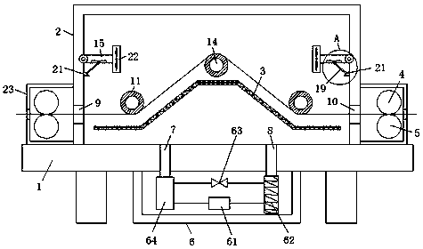 Multifunctional drying device for textile fabric