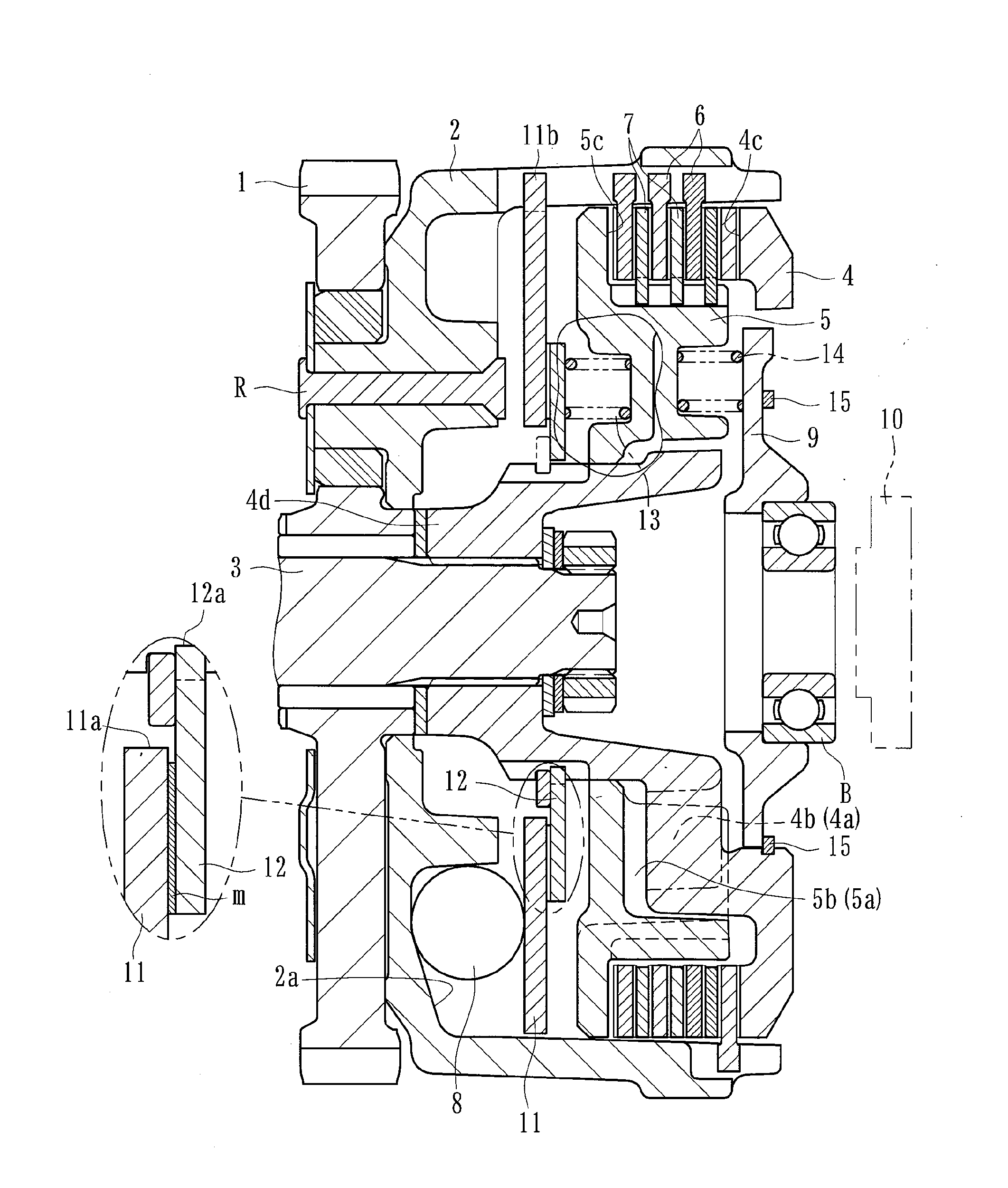 Power transmitting apparatus